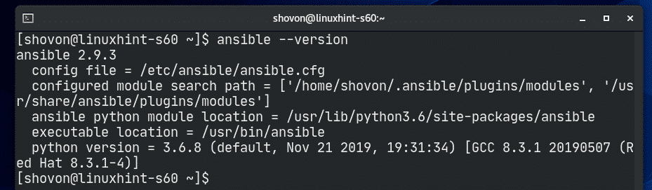 如何在CentOS 8.2上安装Ansible,以及Ansible使用的详细示例。