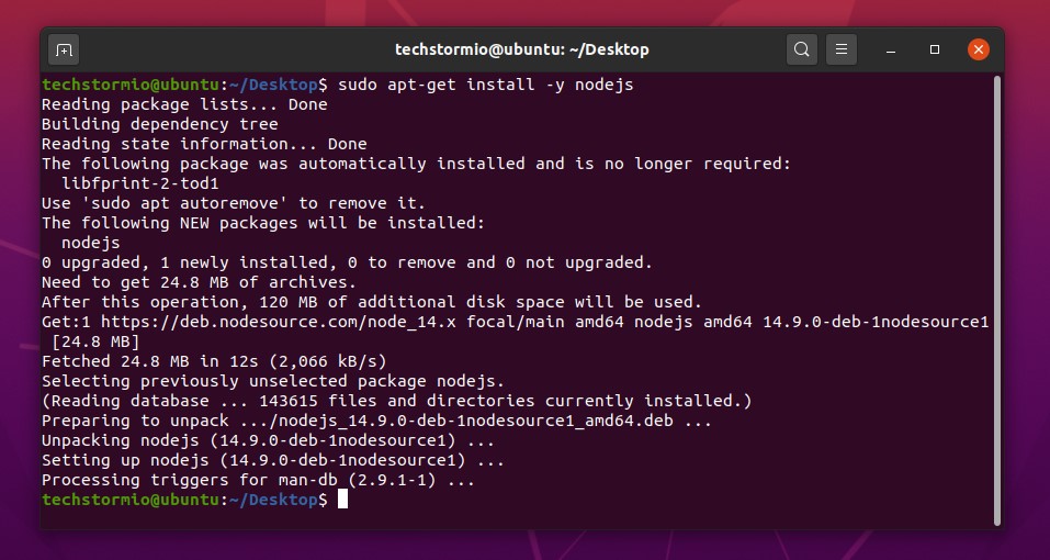 在Ubuntu 20.10上安装最新的Node.js和NPM-VPS排行榜