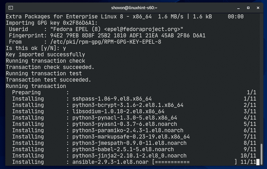 如何在CentOS 8.2上安装Ansible,以及Ansible使用的详细示例。