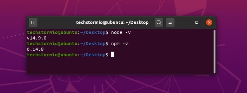 在Ubuntu 20.10上安装最新的Node.js和NPM