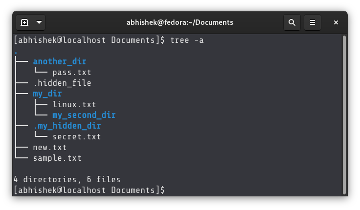 如何在Linux中计算目录中的文件数